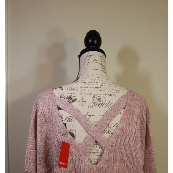 New With Tags Forever 21 Cross Sweater - Picture 7 of 8